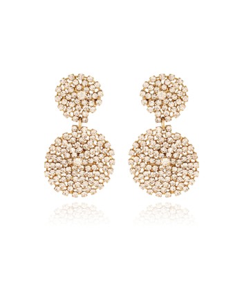 BOUCLES D'OREILLES ONDE LUCKY STRASS Venez découvrir notre 