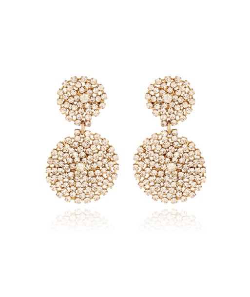 BOUCLES D'OREILLES ONDE LUCKY STRASS Venez découvrir notre 