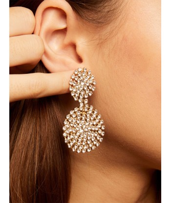 BOUCLES D'OREILLES ONDE LUCKY STRASS Venez découvrir notre 