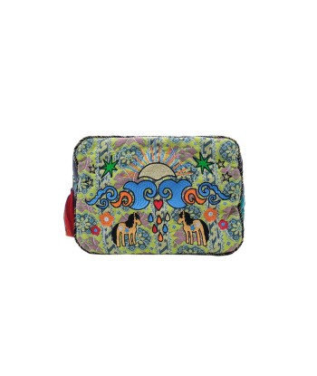 POUCH BLESSING APPLE GREEN s'inspire de l'anatomie humaine