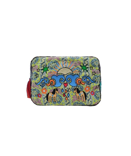 POUCH BLESSING APPLE GREEN s'inspire de l'anatomie humaine