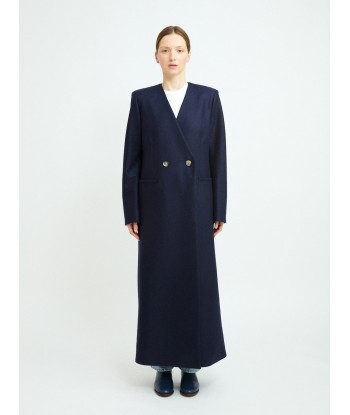 MANTEAU UNCOLLARED NAVY BLUE paiement sécurisé