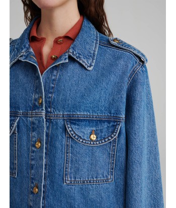 VESTE SAHARIANA EN DENIM NARIIDA MAYA de votre