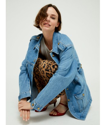 VESTE SAHARIANA EN DENIM NARIIDA MAYA de votre