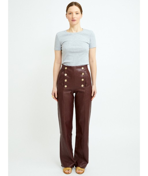 PANTALON POPPY BORDEAUX en ligne des produits 