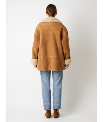 MANTEAU TATOOSH SHEARLING CAMEL commande en ligne