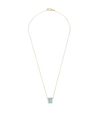 COLLIER CHICLET AQUAMARINE JUSQU'A -70%! 