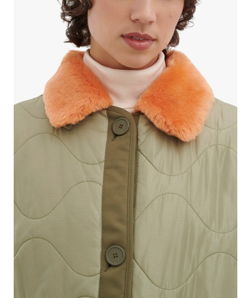 COL SHEARLING ORANGE shop