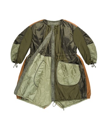 VESTE PARKA PATCHWORK PARACHUTE soldes