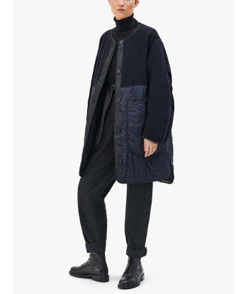 VESTE WOOL QUILT NAVY en ligne des produits 