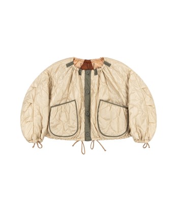 BOMBER PATCHWORK PARACHUTE MOCHA BROWN Véritable concentré