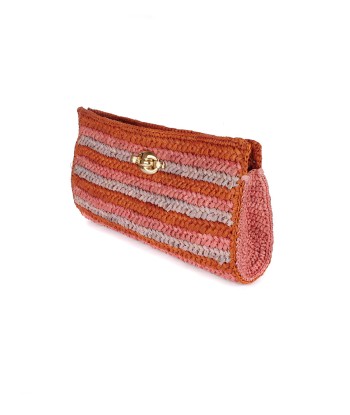 POCHETTE UPTOWN RAPHIA GRENADE les ctes