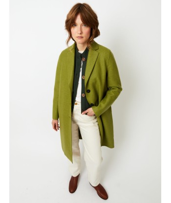 MANTEAU OVERCOAT PRESSED WOOL PERIDOT de l' environnement