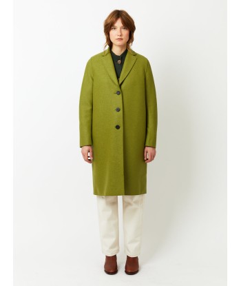 MANTEAU OVERCOAT PRESSED WOOL PERIDOT de l' environnement