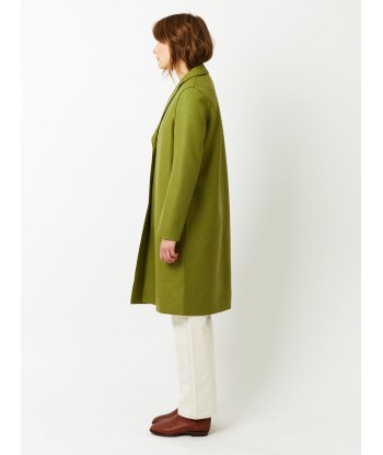 MANTEAU OVERCOAT PRESSED WOOL PERIDOT de l' environnement