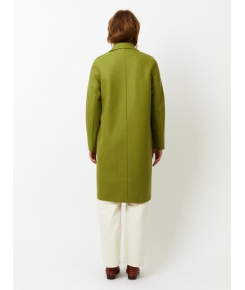 MANTEAU OVERCOAT PRESSED WOOL PERIDOT de l' environnement