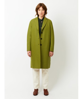 MANTEAU OVERCOAT PRESSED WOOL PERIDOT de l' environnement