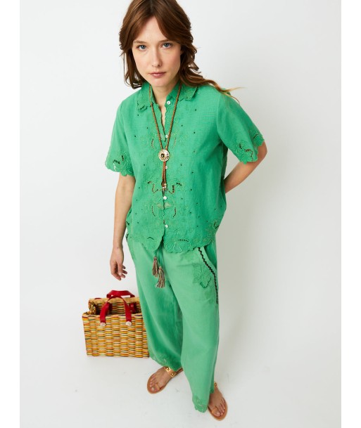 CHEMISE CHARLES VERT 50-70% off 