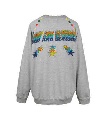 SWEATSHIRT BLESSED GRIS En savoir plus