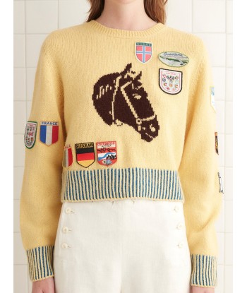 PULL PONY SILHOUETTE pas cher 