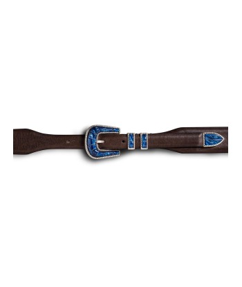 CEINTURE CRAZY EN CUIR BROWN LAPIS 2 - 3 jours ouvrés.