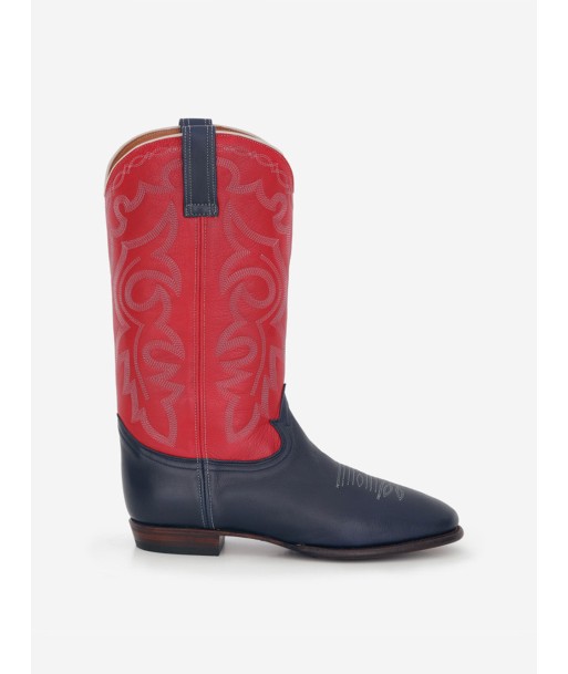 BOTTES MIDNIGHT WANDER NAVY RED est présent 