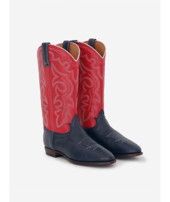 BOTTES MIDNIGHT WANDER NAVY RED est présent 