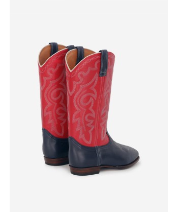 BOTTES MIDNIGHT WANDER NAVY RED est présent 