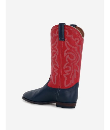 BOTTES MIDNIGHT WANDER NAVY RED est présent 