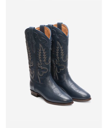 BOTTES MIDNIGHT LEATHER NAVY plus qu'un jeu 