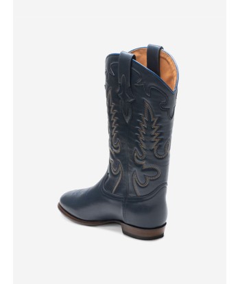 BOTTES MIDNIGHT LEATHER NAVY plus qu'un jeu 