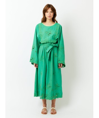 ROBE LUCY VERT français