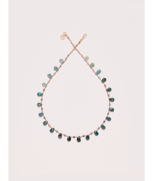 COLLIER OSPREY DROPS & BEADS GRANDIDIERITE store