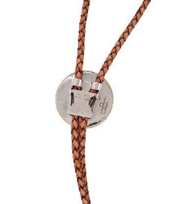 COLLIER BOLO TIE GRAND MODELE CAMEL rembourrage situé sous