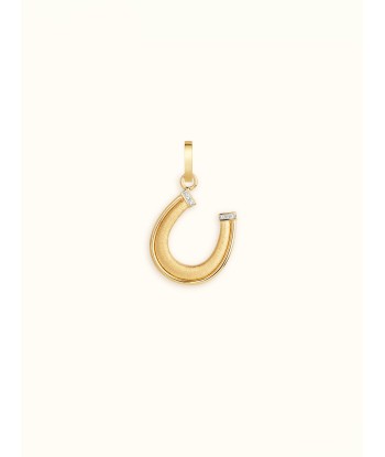 PENDENTIF HORSESHOE OR ET DIAMANTS Economisez 