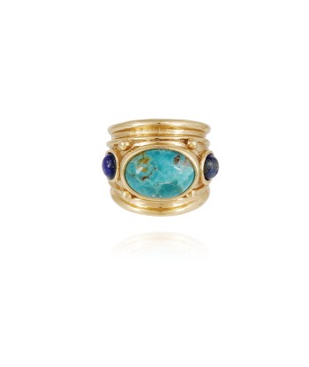 BAGUE SIMONE TURQUOISE la chaussure