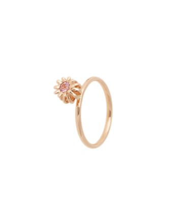 BAGUE POPPY OR ROSE 18K & TOURMALINE d'Europe débarque