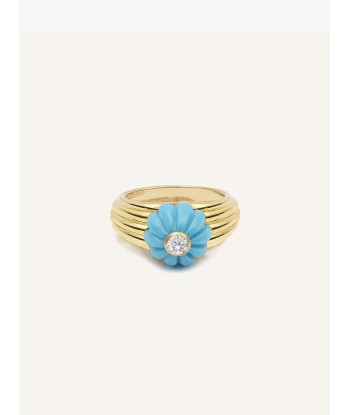 BAGUE GELATO TURQUOISE ET DIAMANT de la marque