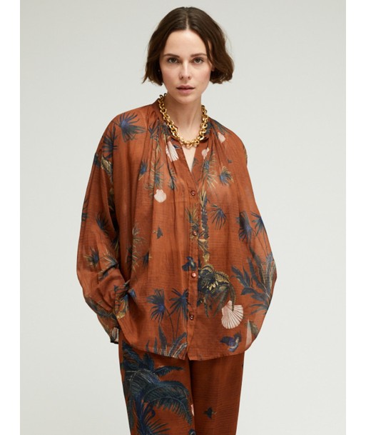 CHEMISE BOHEMIENNE THE SACRED FOREST une grave pollution 