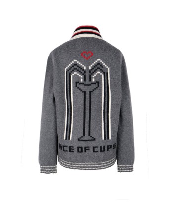 CARDIGAN ACE OF CUP GREY votre