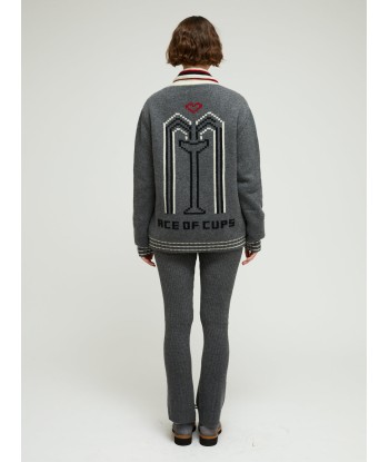 CARDIGAN ACE OF CUP GREY votre