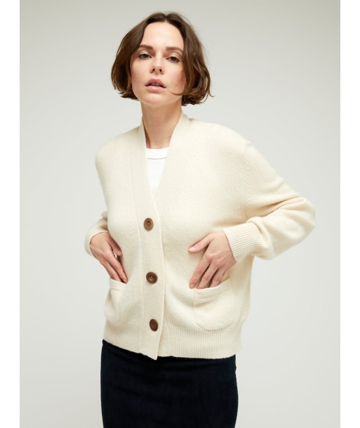 CARDIGAN LOU ANTIQUE WHITE du meilleur 