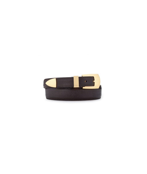 CEINTURE RODEO LEZARD BROWN livraison et retour toujours gratuits