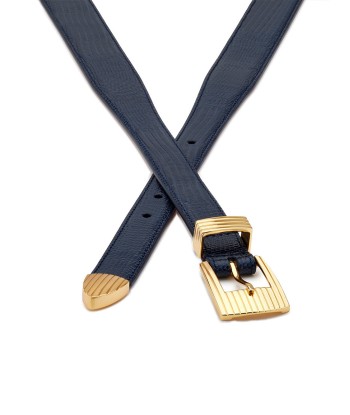 CEINTURE RODEO LEZARD BLUE Dans la société mordern