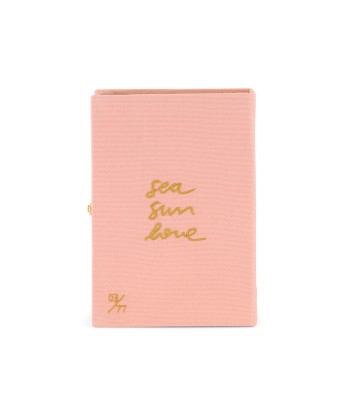 POCHETTE LIVRE COQUILLAGE ROSE de pas cher