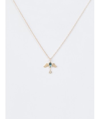 COLLIER ANGE TOURMALINE & DIAMANTS le des métaux précieux