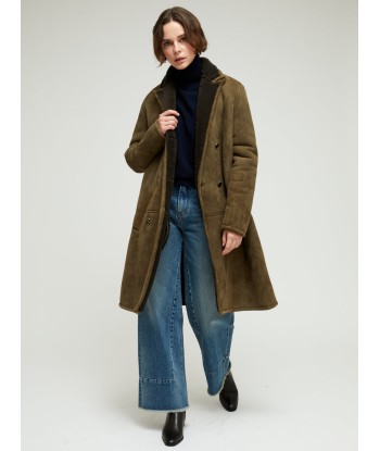 MANTEAU TRINTIGNANT PEAU LAINÉE Voir les baskets