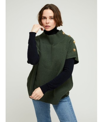 PULL GREGOR MILITARY GREEN français