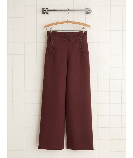 PANTALON RIDING SAILOR BORDEAUX 50-70% off 