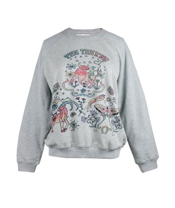 SWEATSHIRT ASTRO SIGNES TERRE solde